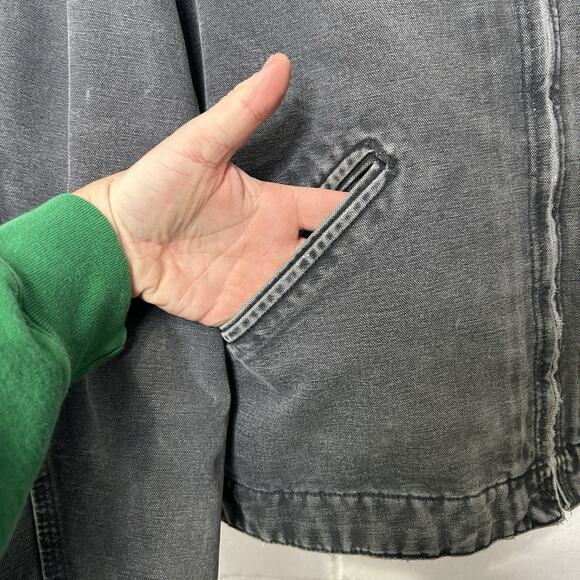 Vintage Carhartt Blanket-Lined Detroit Jacket “Petrol” J97 - Picture 6 of 10